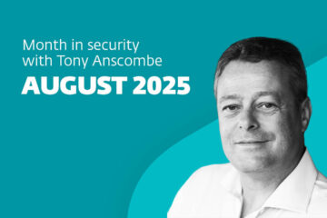 This month in security with Tony Anscombe – August 2025 edition